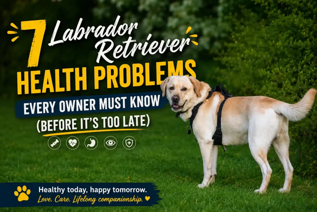 Labrador Retriever health problems every owner must know.