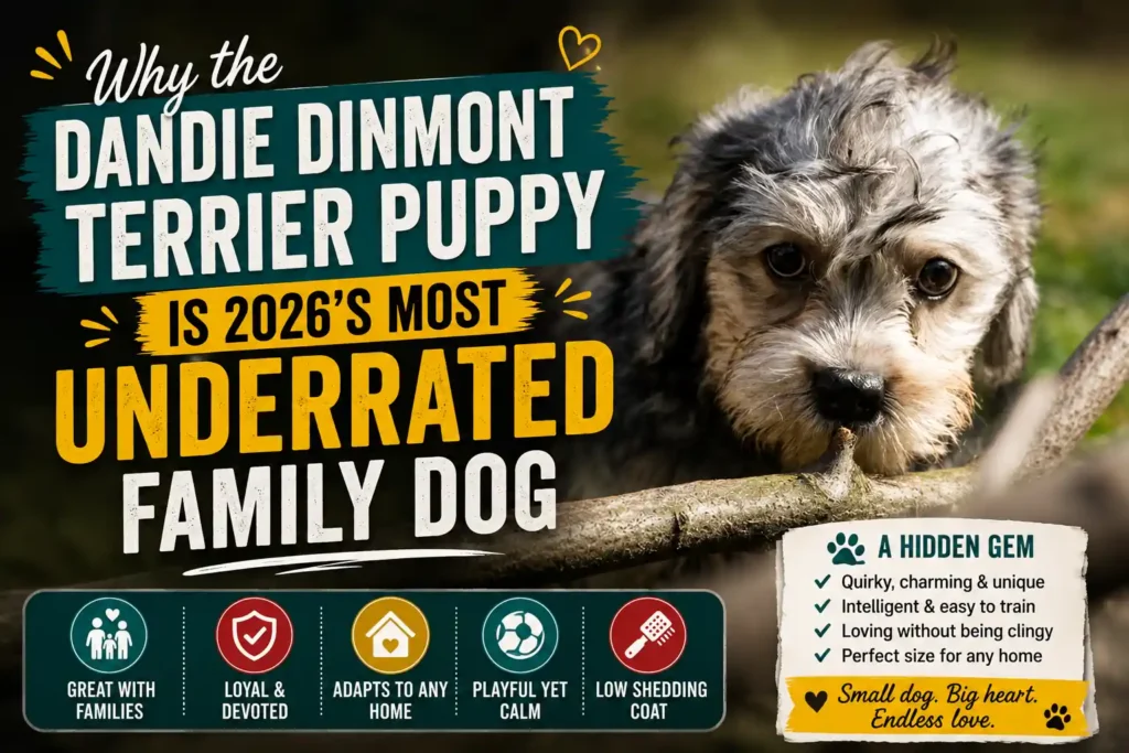 Dandie Dinmont Terrier puppy