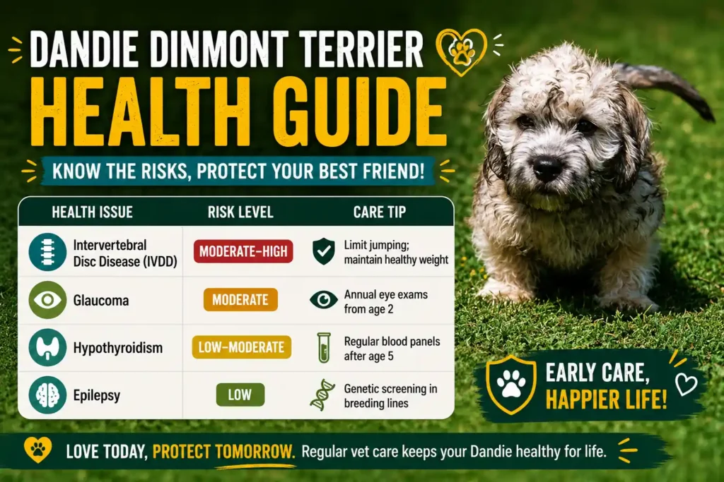 Dandie Dinmont health guide 