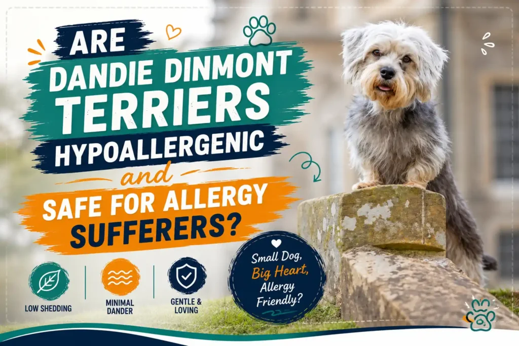 Dandie Dinmont Terrier hypoallergenic infographic