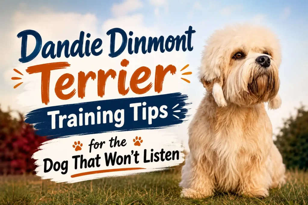 Dandie Dinmont Terrier training tips thumbnail