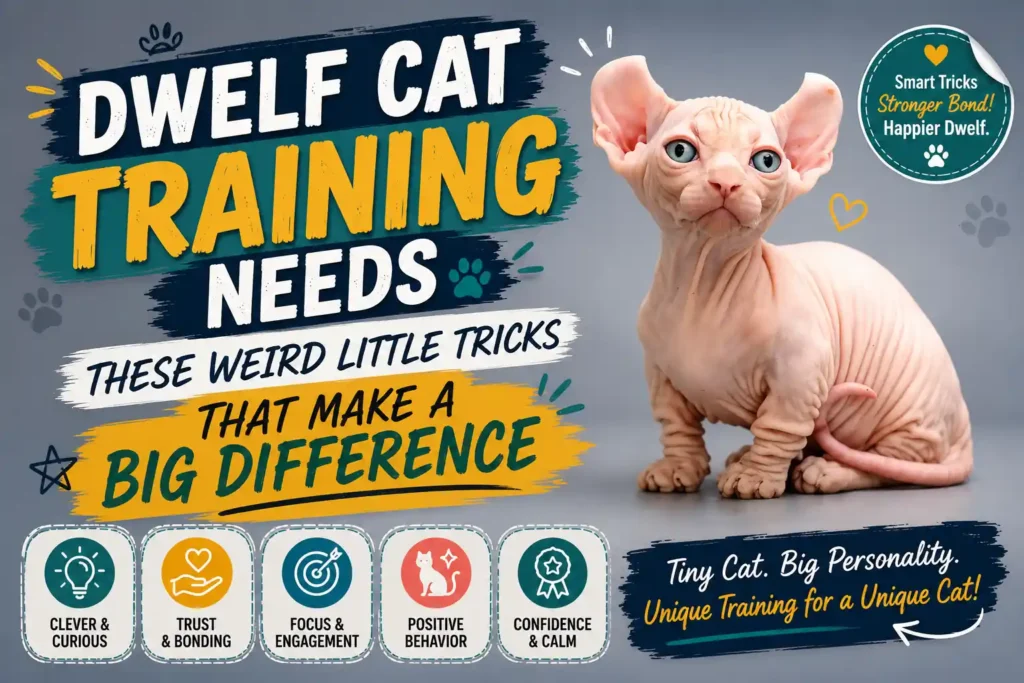 Dwelf cat training tips