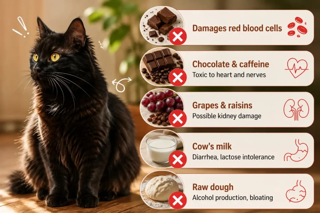Foods toxic to Korean Bobtail cats