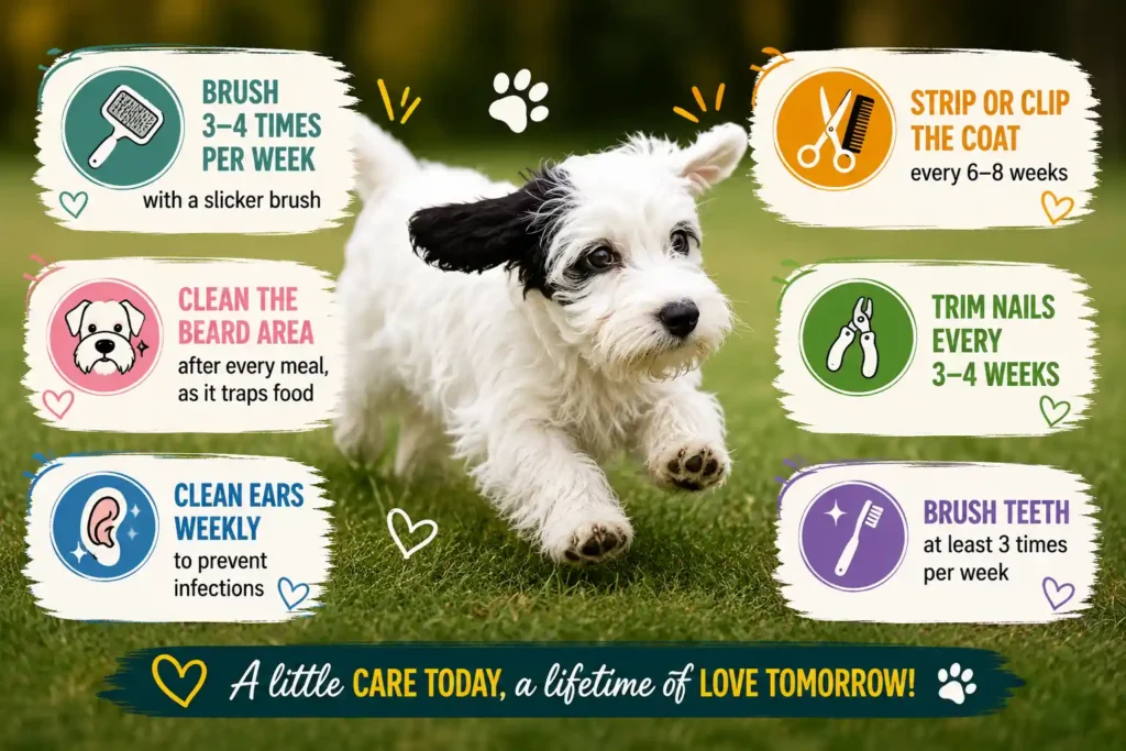 Sealyham Dog grooming care tips