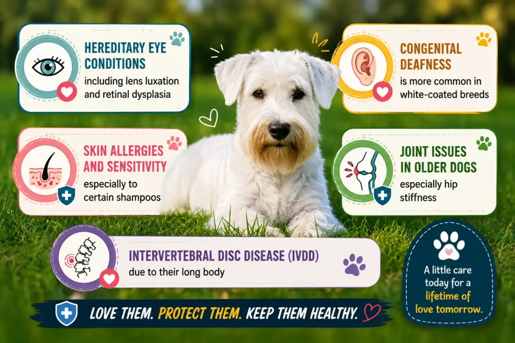 Sealyham Dog health issues