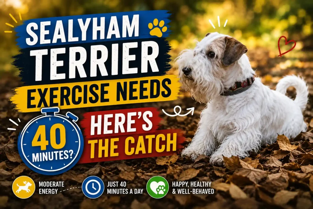 Sealyham Terrier exercise needs