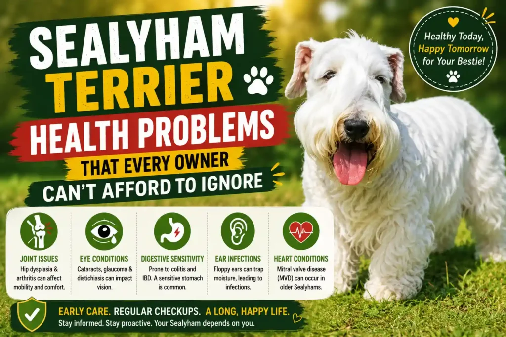 Sealyham Terrier health problems