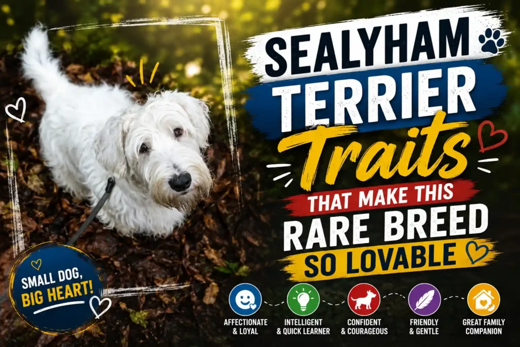 Sealyham Terrier traits infographic