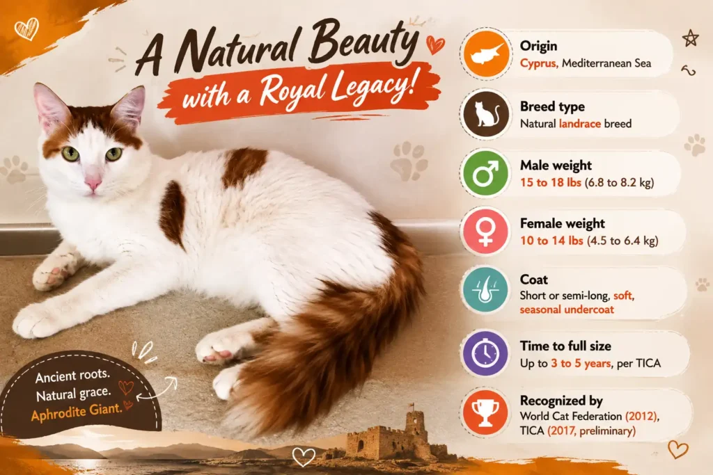 Aphrodite Giant cat breed facts