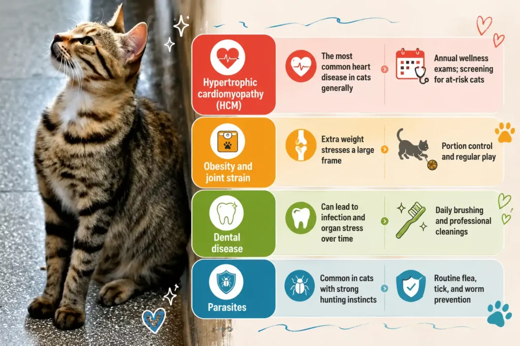 Aphrodite Giant cat health concerns