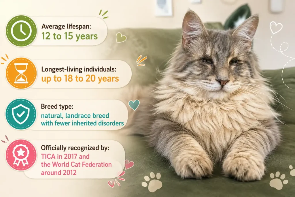 Aphrodite Giant Cat Lifespan Facts