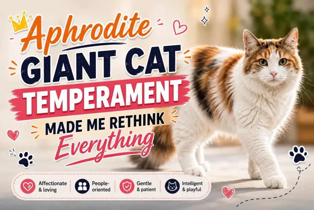 Aphrodite Giant cat temperament