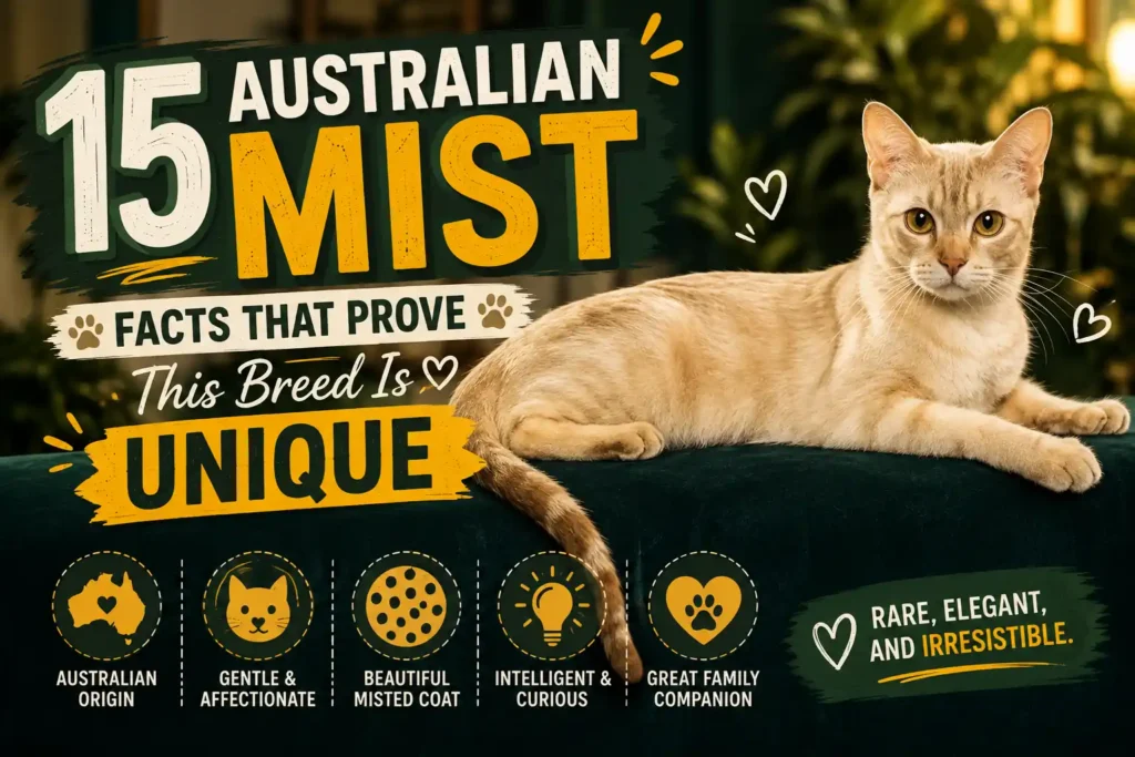 Australian Mist cat facts