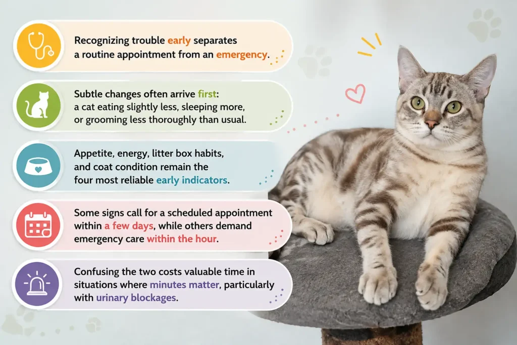 Australian Mist cat warning signs