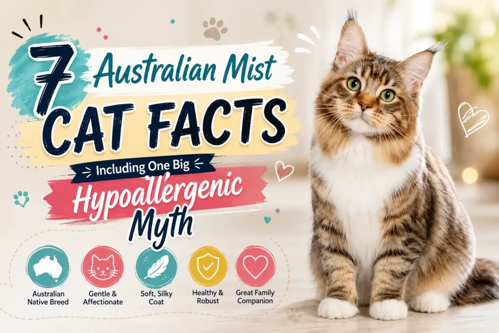 Australian Mist cat facts