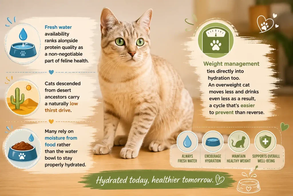 Australian Mist cat hydration guide