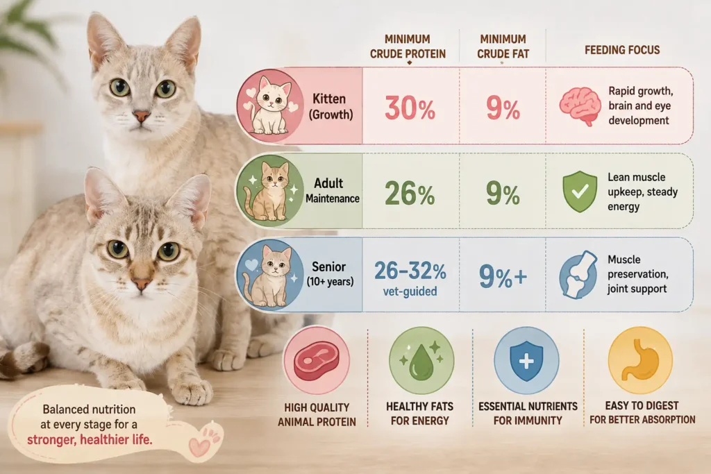 Australian Mist cat nutrition guide
