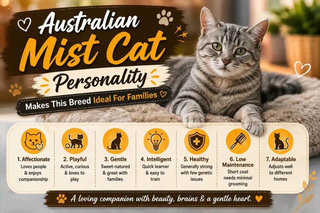Australian Mist cat personality