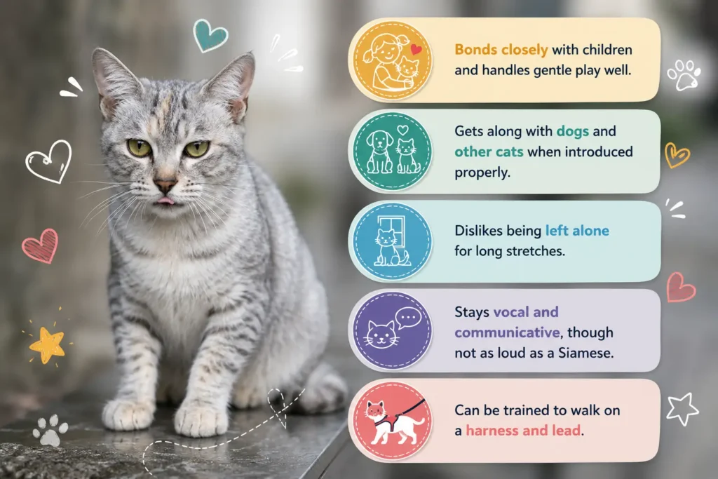 Australian Mist cat temperament