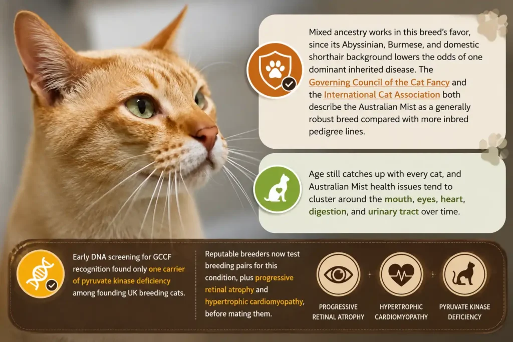 Australian Mist health screening