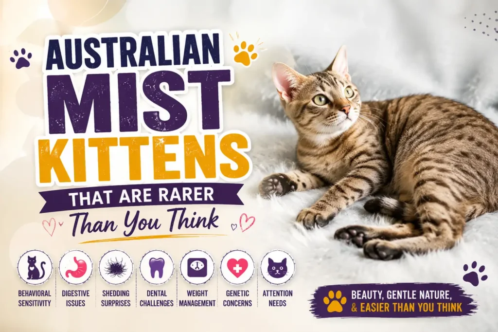 Australian Mist kittens