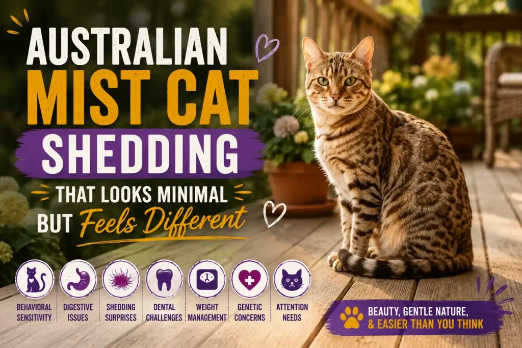 Australian Mist shedding
