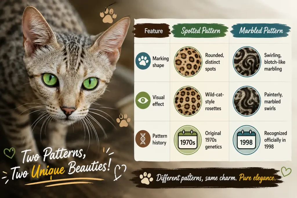 Australian Mist coat patterns