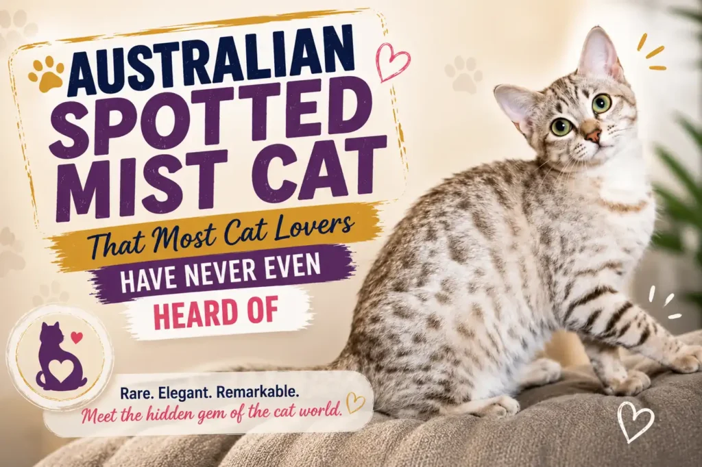 Australian Spotted Mist cat