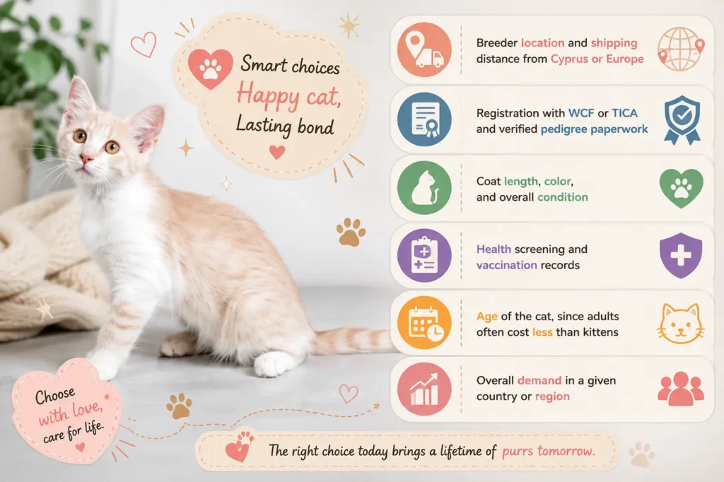 Cat buying checklist