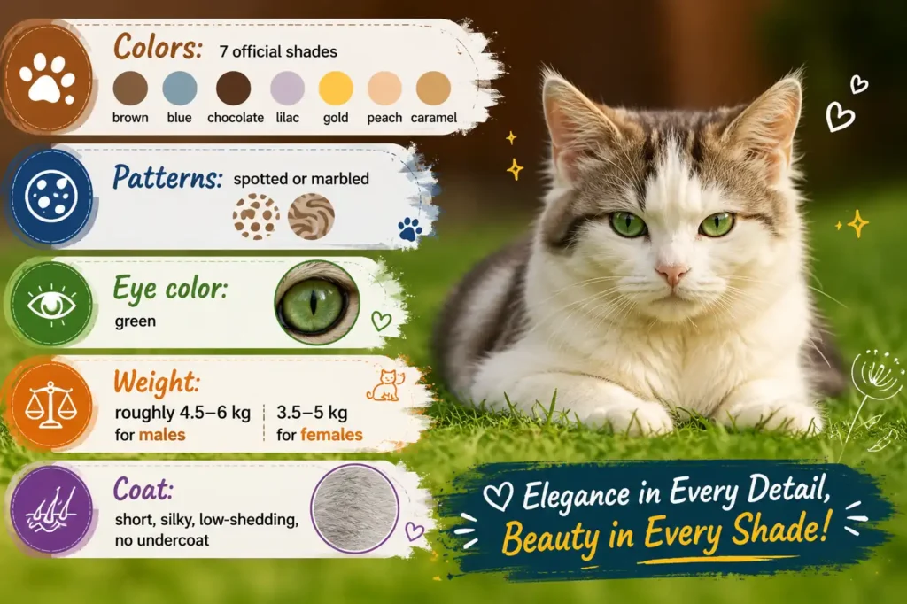 Cat colors and coat 