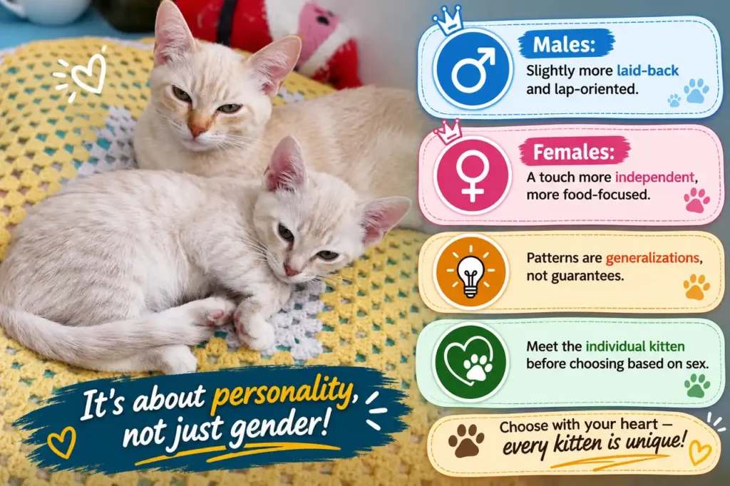 Cat gender personality