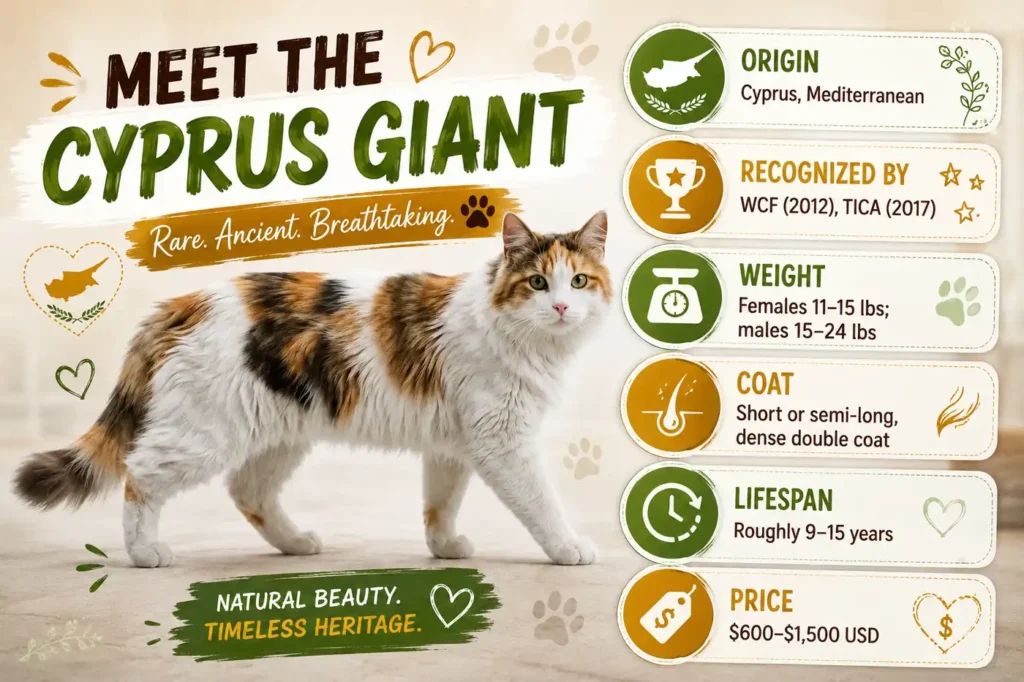 Cyprus Giant cat facts 