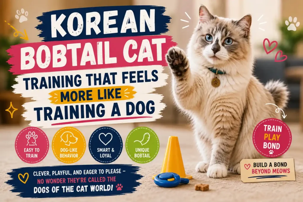 Korean Bobtail cat training guide