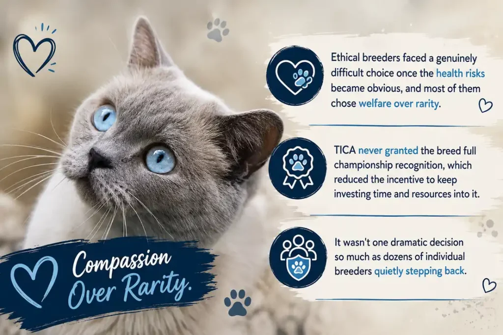 Ojos Azules breeding decline 