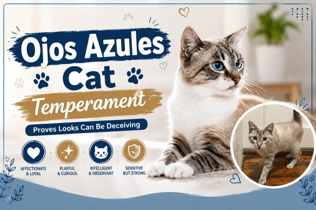 Ojos Azules cat temperament