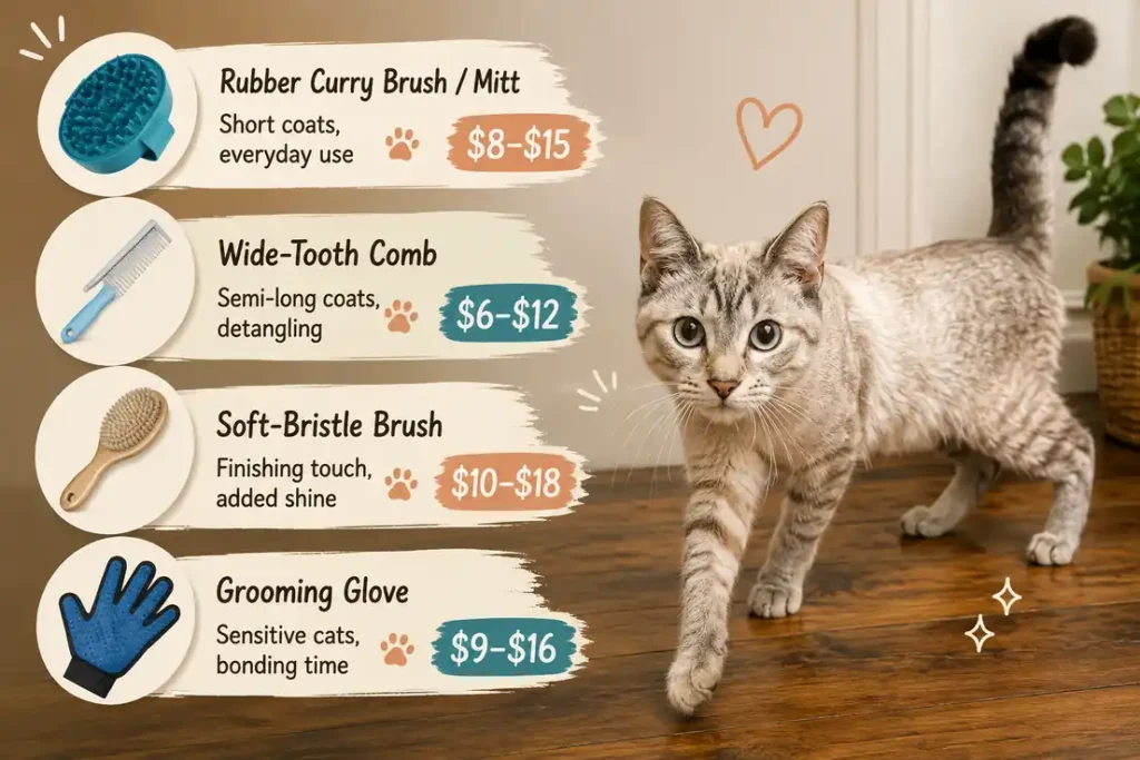 Ojos Azules grooming tools 