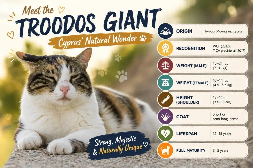 Troodos Giant cat facts