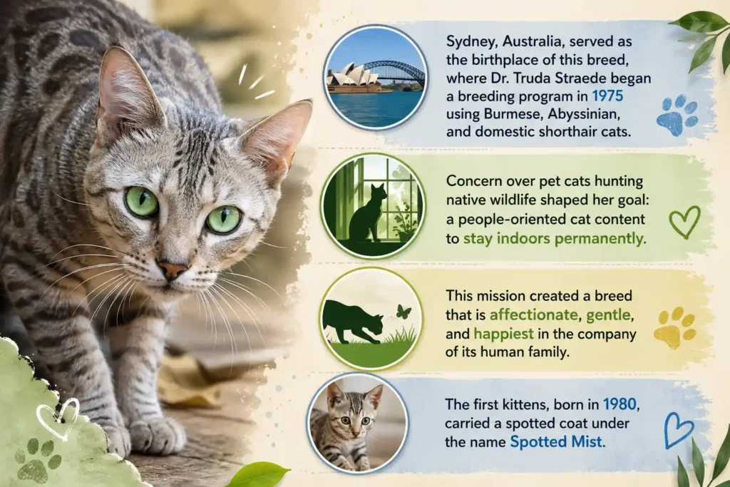 Australian Mist breed history 