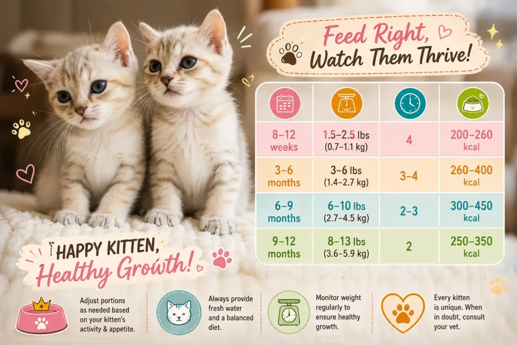 Australian Mist kitten feeding guide