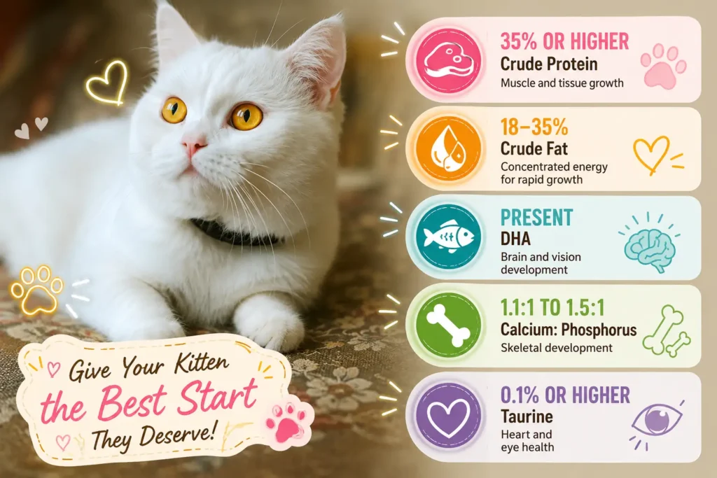 Australian Mist kitten nutrition guide