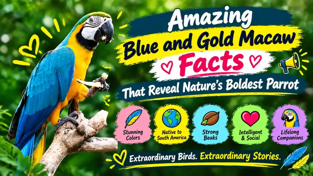 Blue and Gold Macaw facts