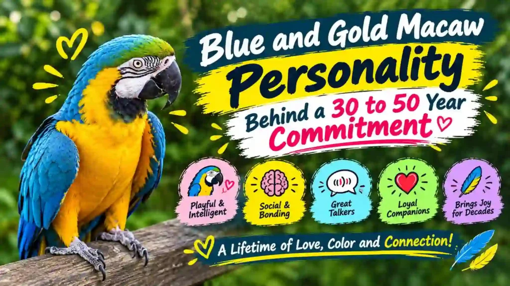 Blue and Gold Macaw personality