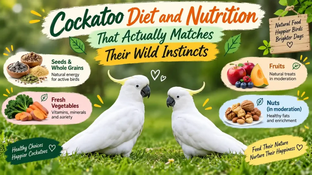 Cockatoo diet guide