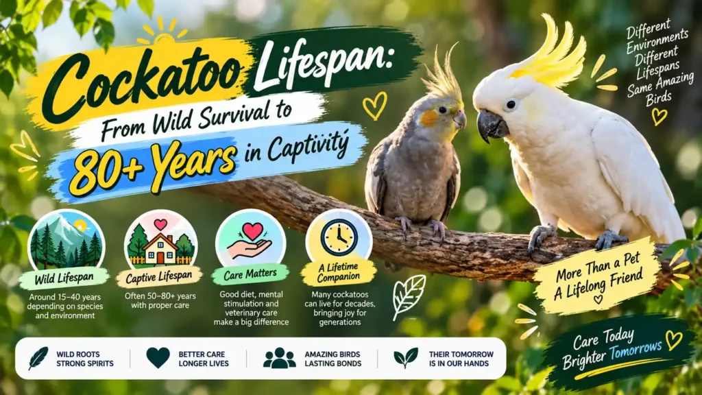 Cockatoo lifespan