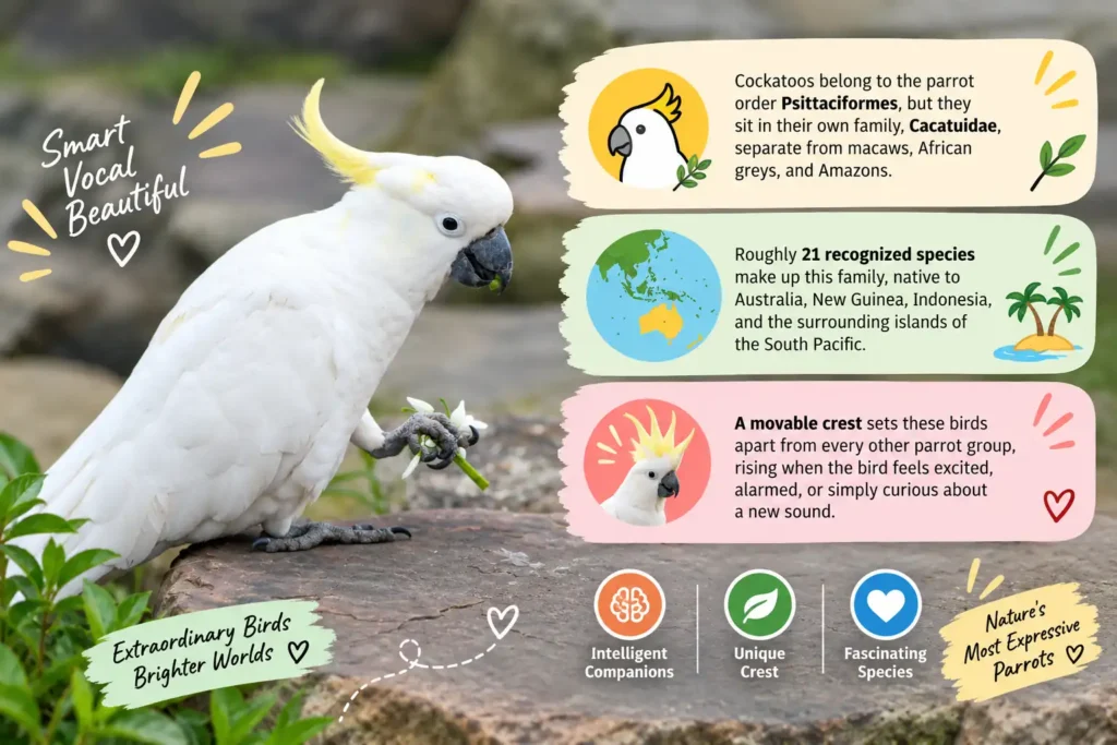 Cockatoo species guide