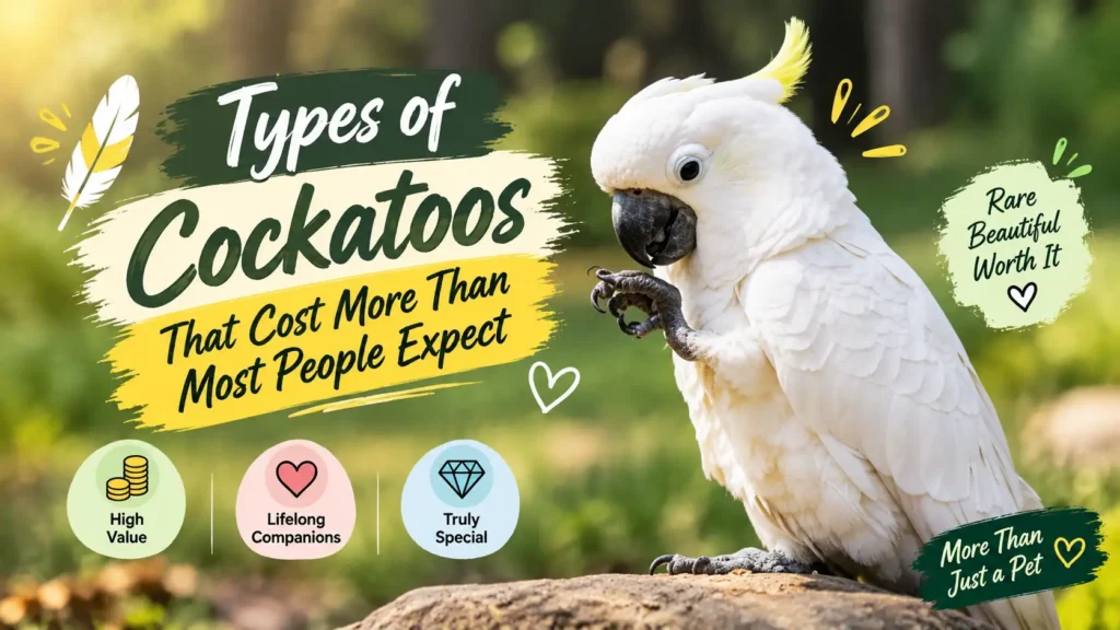 Expensive cockatoo types
