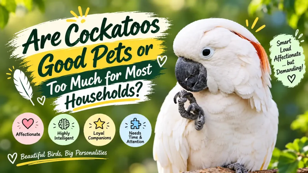 Cockatoo as a pet