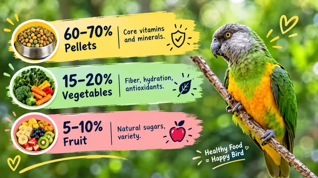 Senegal parrot diet guide