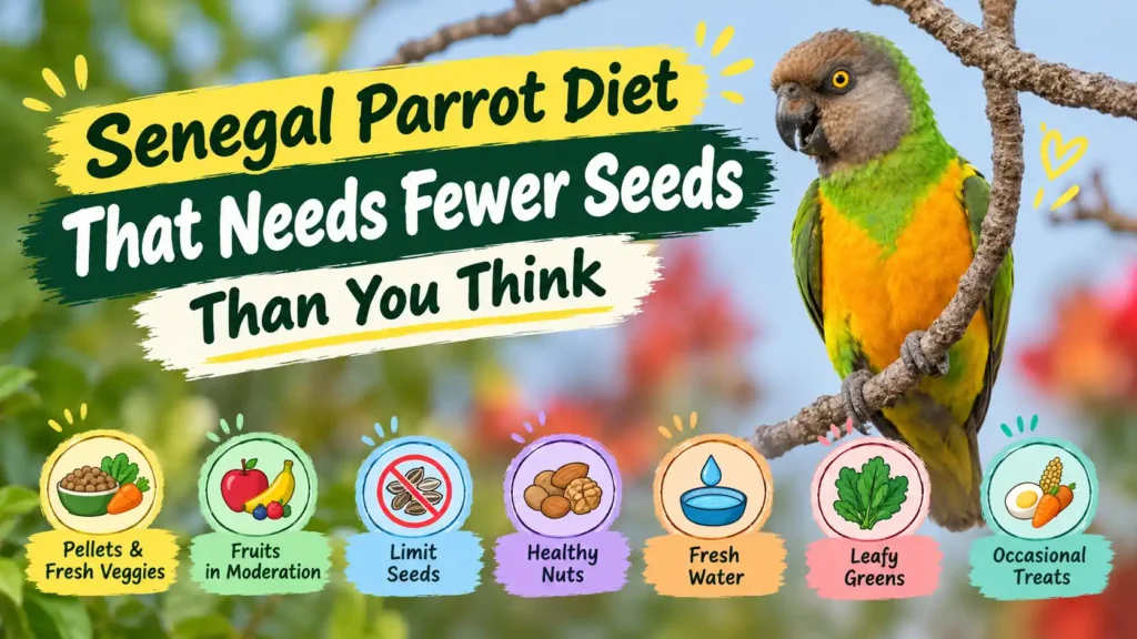 Senegal parrot diet guide