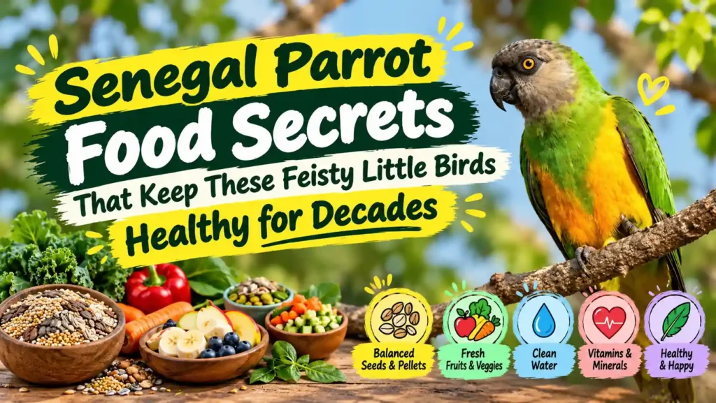 Senegal parrot food guide